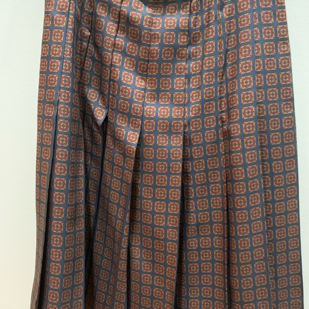 Vintage Gloria Sachs silk skirt Pos1234